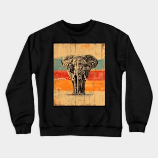 Elephant Communication Techniques Crewneck Sweatshirt